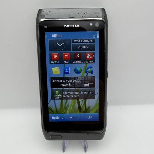 Nokia N8 16GB Carl Zeiss 12MP Kamera Classic Symbian Smartphone schwarz getestet