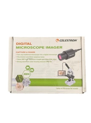 Celestron 44423 Digital Eyepiece Microscope Imager. 2MP. Fits 23.2mm And 30mm