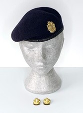 Royal Logistic Corps Beret & Collar Badges. Size 56cm. RLC.