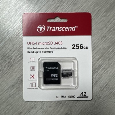 256GB Transcend High Endurance 350V microSDXC Speicherkarte Dashcams Überwachung