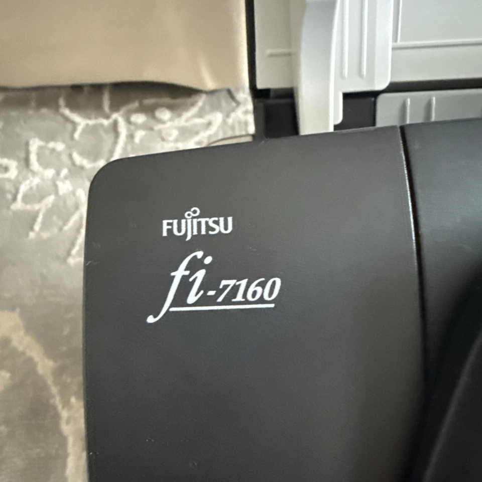 Fujitsu fi-7160 Color Scanner Tested Works Great With Trays - Image 2 of 4