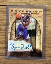 2018-19 Panini Court Kings Sovereign Signatures 17/149 Bryon Russell Auto