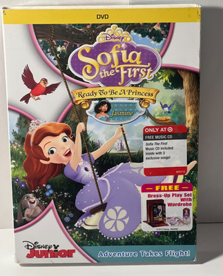 Sofia the First: Ready to Be a Princess Target Exclusive New Dvd 2013 With CD