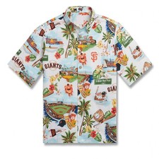 Giants MLB Classic Fit Scenic Hawaiian Shirt Size S-5XL Fanmade