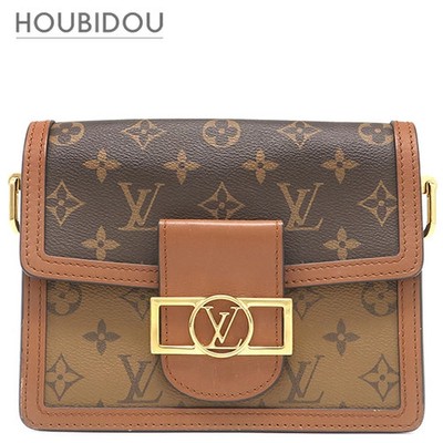 Louis Vuitton Dauphine MINI Shoulder Bag Monogram Canvas Reverse M45959