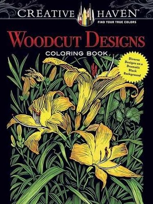 Creative Haven Woodcut Designs Coloring - Paperback, by Foley Tim - Acceptable r