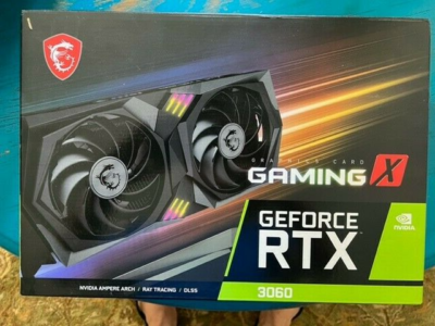 NEW MSI GeForce RTX 3060 Gaming X 12GB GDDR6 Graphics Card | eBay