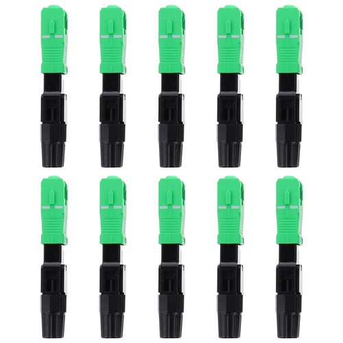10 Pcs Der Glasfaseranschluss Faseroptischer Koppler Glasfaser-Schnellverbinder
