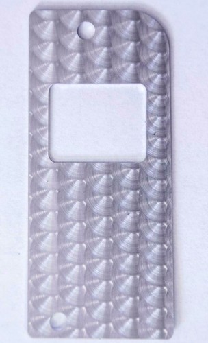 1970-1981 Pontiac Trans Am Dash Bezel Delete - 4 Different Variations - Silver - Picture 5 of 6