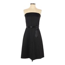 Laundry by Design Cocktail Party Dress Size 4 Black Strapless Classic Formal