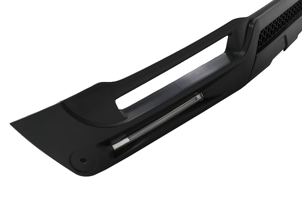 G500 G550 Front Lower Spoiler Led Lip W464 2019 2020 2021 2022 2023 2024 Brabus