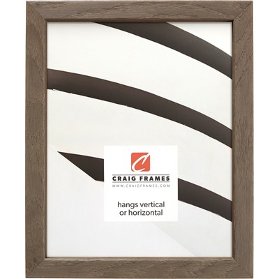 Craig Frames Farmhouse Essentials Tall, .75'' Brown and Gray Wood Picture Frame