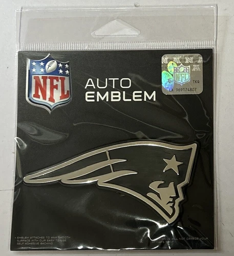 New NFL New England Patriots Auto Car Truck  Chrome Emblem