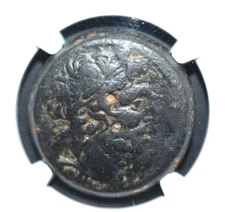 SELEUCID KINGDOM, ANTIOCHOS IV, 175-164 BC, AE32, NGC----540---