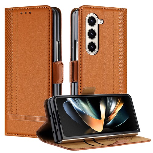 Funda tipo billetera de cuero a prueba de golpes para teléfono Samsung Galaxy Z plegable 6/5/4 - Imagen 24 de 53