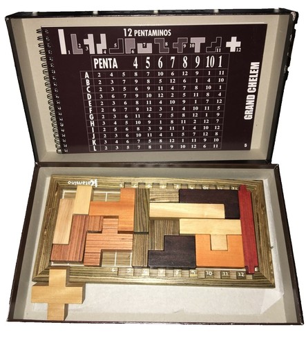 Katamino Pocket GIGAMIC - Jeu D'Énigmes Voyage, 1-2 Joueurs, Dès 8 Ans (Version Allemand)