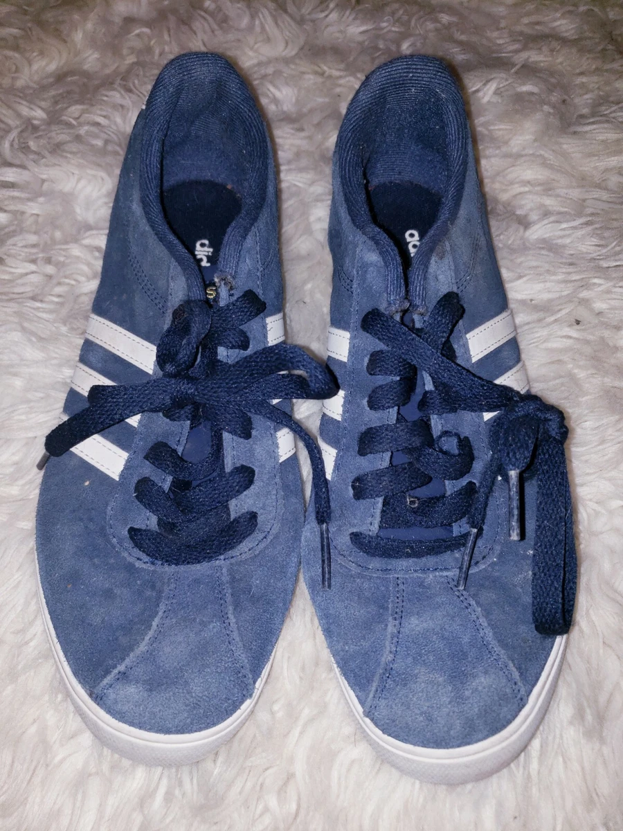 Adidas neo blue clearance suede