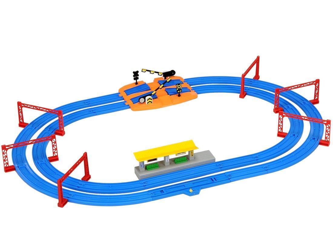 Takara TOMY Plarail Double-track Rail Set Blue 4904810839149 for