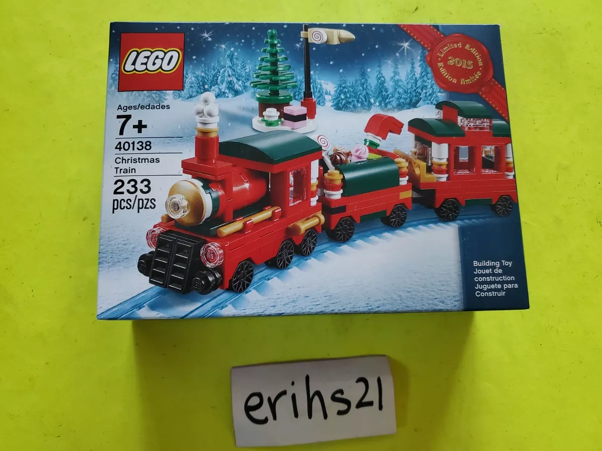Lego 40138 Christmas Train Seasonal Promotion Limited Edition Holiday 2015 New