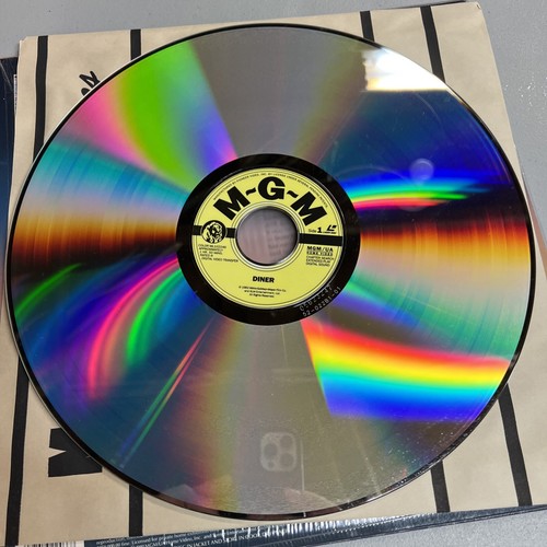 Diner Laserdisc Extended Play Mickey Rourke Kevin Bacon Guttenberg Comedy - Picture 13 of 14