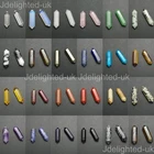 Natural Gemstone Hexagonal Pointed Reiki Chakra Raw Wand Pendant Beads Healing