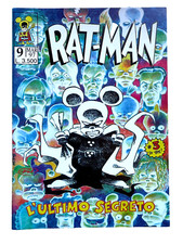 RAT-MAN #9 L'ULTIMO SEGRETO - Leo Ortolani, SERIE AUTOPRODOTTA Foxtrot OTTIMO*