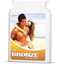 MyTan Bronze Tan Tablets - Safe, Natural Sun Tanning Pills - Tan Supplement