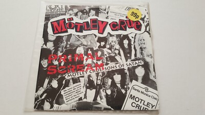 Motley Crue Primal Scream 1987 German 7