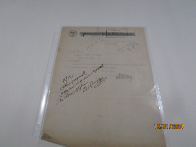 Railroad Atlantic Coast Line  Co  Conductor Check March 18 1912 Signed Ephemera