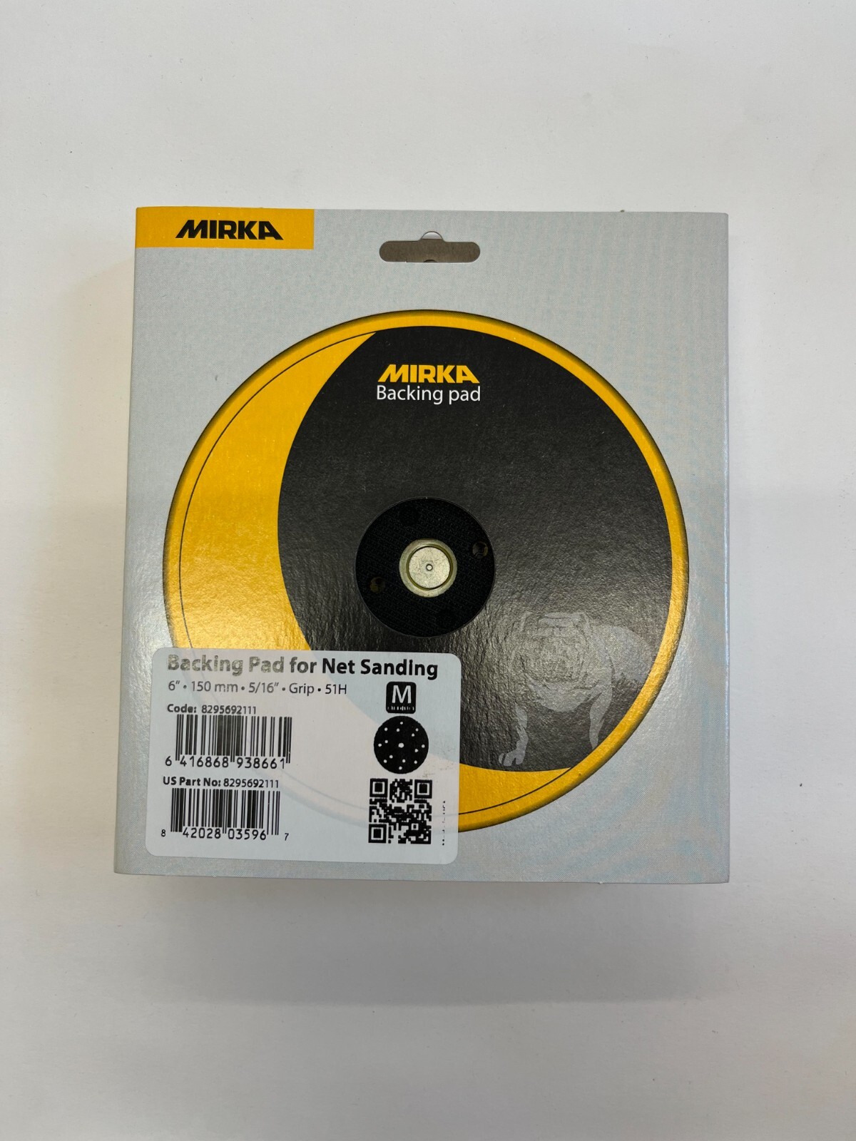 MIRKA™ NET PAD SAVER DISC BACKING PAD GRIP 150MM 6"" INCH 51H