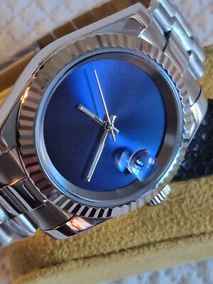 Reloj Diver's S/logo Azul Cielo  39mm Mvto.Nh35 de Seiko 