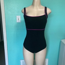 Swimsuit Cole of California One-Piece Women's Size 12 Black