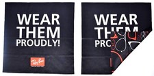 Lot of 2 Ray-Ban Lens Cleaning Cloth For Eyeglasses Sunglasses - CLOTH ONLY