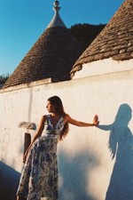 NWT Zara Print Dress Knot L