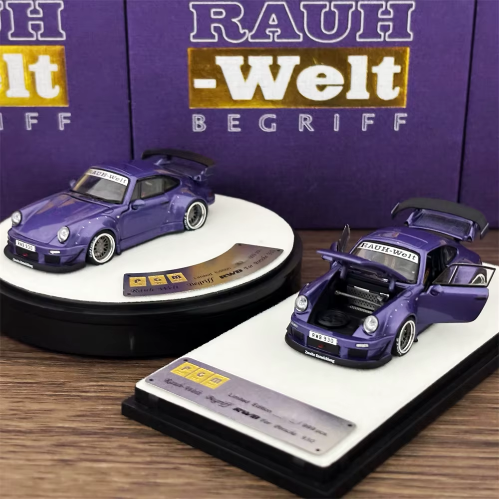 PGM 1/64 Rwb 930 紫 803/999 新品 PGM 1/64 Rwb 930 紫 803/999 新品 1/64 PGM Porsche 911 930 RWB (