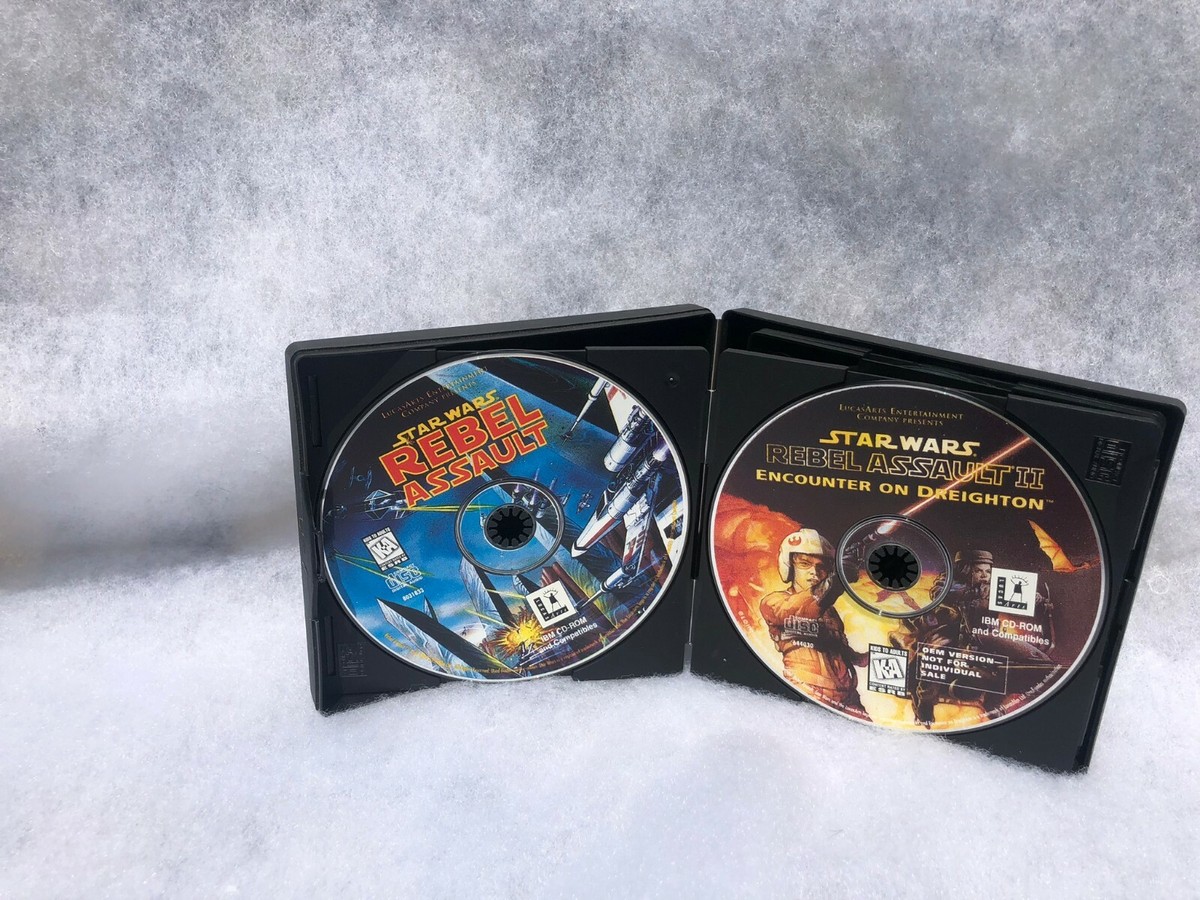 Lucasarts Entertainment Company Star Wars PC Game Set! From 1996
