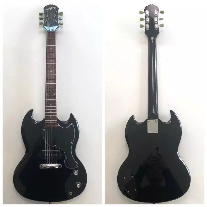Epiphone by gibson SG Junior P90 Crewson Peg Mods Guitar