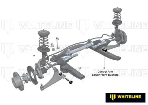 Whiteline Front Control Arm Lower Inner Bushings Fits 90 - 08 Subaru - W51709A - Picture 4 of 10