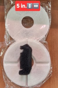 Cat Pet Fountain New replacement filters round for flower fountain 