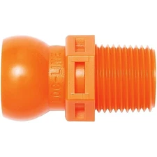 Loc-Line 51804 Connector,3/8 In,Pk4