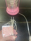 Pottery Barn Kids Metal Pink Lantern Vintage Style Electric Table Lamp EUC — photo 7