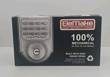 Mechanical Keyless Digital Push Button Door Lock Key Pad Code Dead Bolt