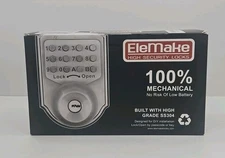 Mechanical Keyless Digital Push Button Door Lock Key Pad Code Dead Bolt