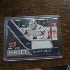 2020-21 Upper Deck - Ud Game Jersey Braden Holtby #GJ-HO (MEM)