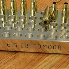 6.5 Creedmoor - Precision Loading Block - 1" Billet Aluminum (25) (50) (100)