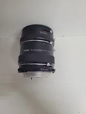 Vivitar Extension Tube Set AT-5 12mm 36mm 20mm
