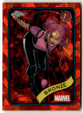 Topps Marvel Chrome 2025 Card No. 190 Bronze Orange Sapphire Refractor 4/25