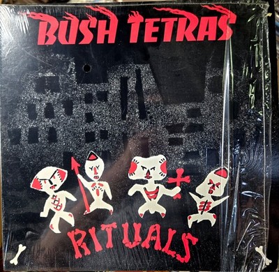 Bush Tetras 12'' Vinyl (1981) Rituals - Stiff TEES-12-07 In Shrink, Played Once!