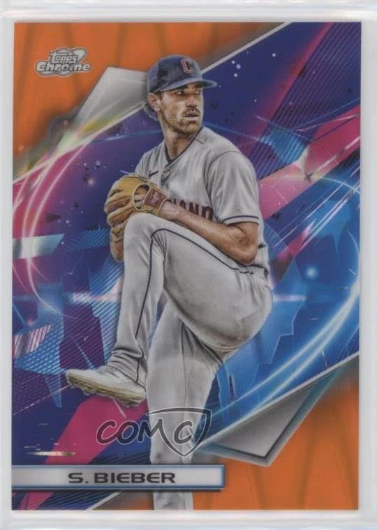Shane Bieber trading card