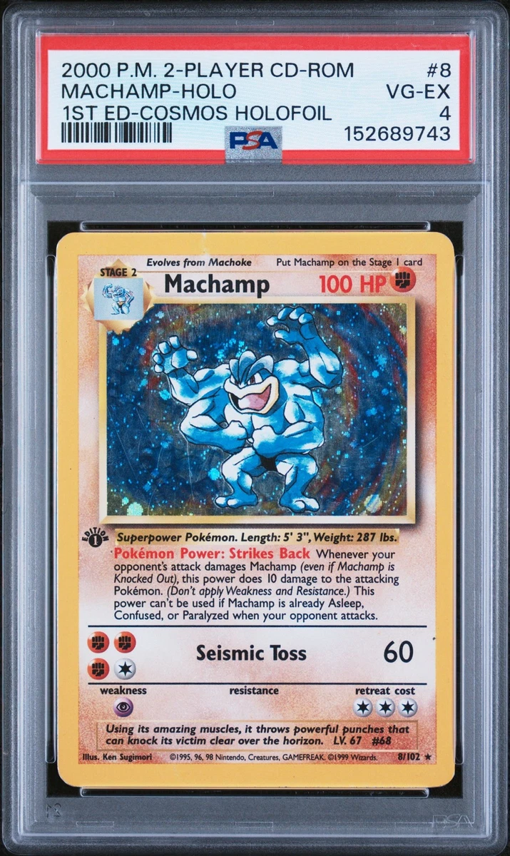 First Edition Pokémon Machamp Individual Cards for sale - eBay